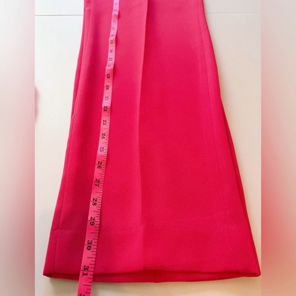 🏷️Zara Fuschia Pink Wide Leg Trouser Pants High Rise Office Siren menswear - Picture 9 of 11